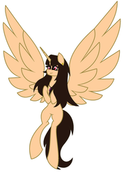 Size: 1548x2176 | Tagged: safe, artist:calibykitty, oc, oc only, oc:spring beauty, alicorn, pony, alicorn oc, female, solo