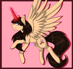 Size: 1920x1800 | Tagged: safe, artist:crystalrainbow49, oc, oc only, oc:spring beauty, alicorn, pony, alicorn oc, female, solo