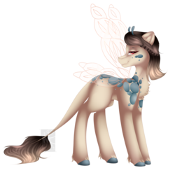 Size: 1024x1024 | Tagged: safe, artist:mauuwde, oc, oc only, oc:beach bell, original species, pony, skimmer, female, mare, simple background, solo, transparent background