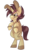 Size: 1024x1448 | Tagged: safe, artist:artsyambi, oc, oc only, oc:ambiguity, pony, bipedal, bunny suit, clothes, crossdressing, male, simple background, solo, stallion, transparent background