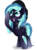 Size: 1024x1371 | Tagged: safe, artist:sugguk, oc, oc only, oc:spectrum lights, pegasus, pony, female, hat, mare, simple background, solo, transparent background, watermark