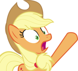 Size: 5913x5387 | Tagged: safe, artist:frownfactory, applejack, earth pony, pony, g4, the perfect pear, .svg available, absurd resolution, cowboy hat, female, gasp, hat, shocked, simple background, solo, svg, transparent background, vector