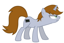 Size: 7500x5025 | Tagged: safe, artist:aborrozakale, oc, oc only, oc:littlepip, pony, unicorn, fallout equestria, g4, absurd resolution, female, mare, simple background, solo, transparent background, vector
