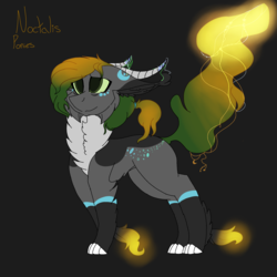 Size: 2560x2560 | Tagged: safe, artist:brokensilence, oc, oc only, original species, glowing tail, high res, noctalis, paws, reference sheet