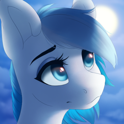 Size: 500x500 | Tagged: safe, artist:silentwulv, oc, oc only, oc:lesa castle, pony, bust, commission, portrait, solo