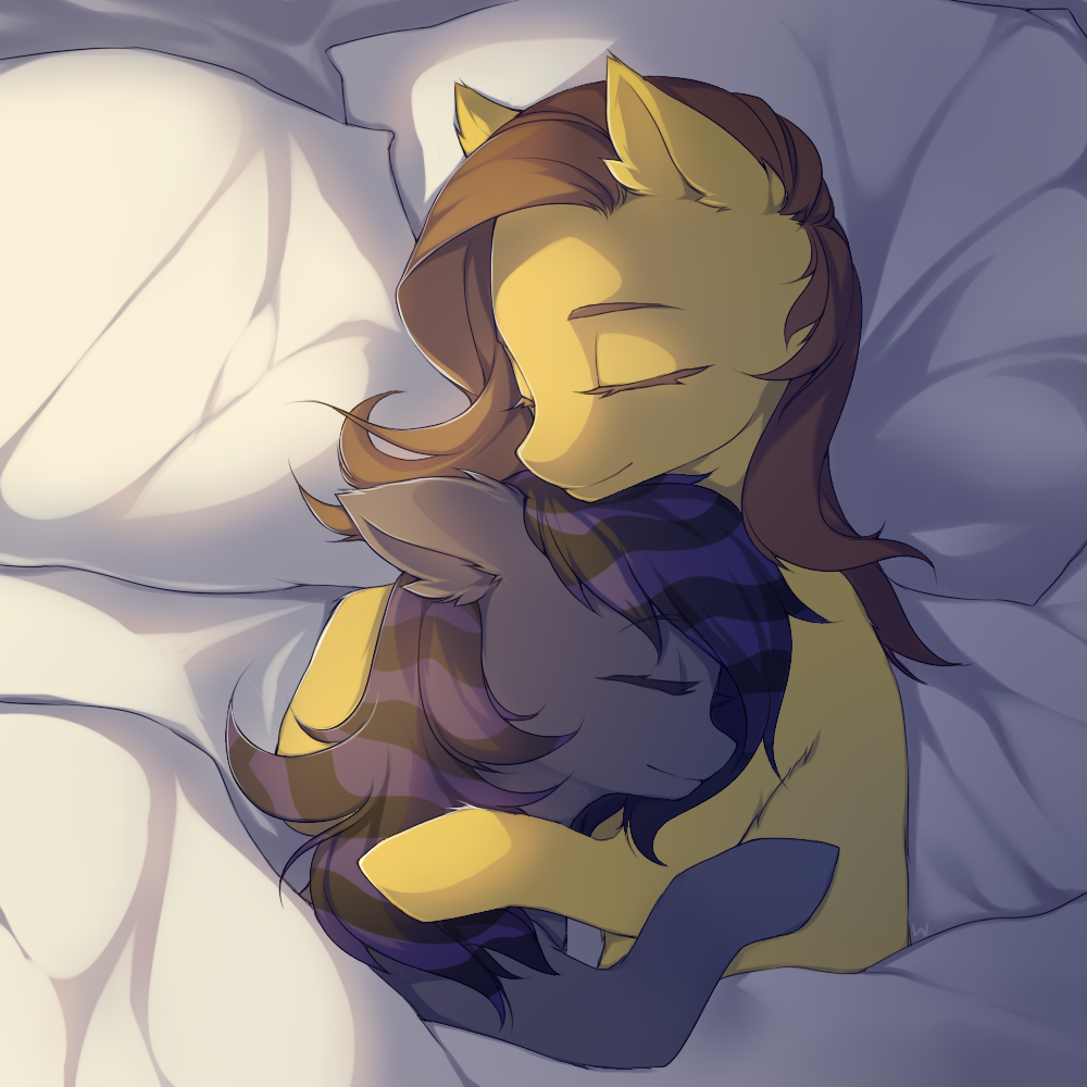 Midnight snuggles in amaenbo