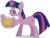 Size: 7858x6007 | Tagged: safe, artist:j5a4, twilight sparkle, pony, unicorn, comic:when demons awake, g4, absurd resolution, book, female, glowing horn, horn, magic, reading, simple background, solo, telekinesis, transparent background