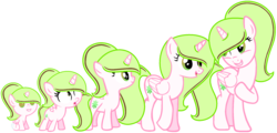 Size: 2030x976 | Tagged: safe, artist:duyguusss, oc, oc only, oc:dakota chaos, alicorn, pony, age progression, diaper, female, filly, mare, simple background, solo, transparent background