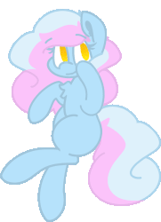 Size: 935x1293 | Tagged: safe, artist:moonydusk, oc, oc only, oc:astral knight, pony, animated, female, floating, gif, simple background, transparent background