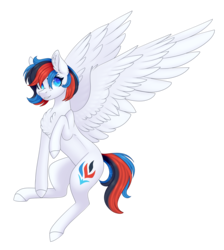 Size: 2217x2473 | Tagged: safe, artist:ohhoneybee, oc, oc only, oc:retro city, pegasus, pony, female, high res, mare, simple background, solo, transparent background