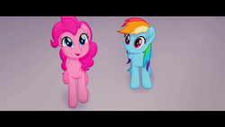 Size: 1920x1080 | Tagged: safe, screencap, pinkie pie, rainbow dash, pony, g4, my little pony: the movie