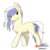 Size: 577x577 | Tagged: safe, artist:commypink, derpibooru exclusive, oc, oc only, oc:sam, earth pony, pony, :t, looking back, patreon, patreon logo, simple background, solo, transparent background