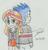 Size: 1004x1042 | Tagged: safe, artist:jen-izzy93, flash sentry, sunset shimmer, equestria girls, g4, female, male, ship:flashimmer, shipping, straight, traditional art