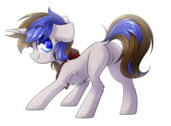 Size: 1024x754 | Tagged: safe, artist:starlyfly, oc, oc only, pony, unicorn, butt, colored pupils, male, plot, simple background, solo, stallion, transparent background