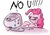 Size: 437x305 | Tagged: safe, artist:king-kakapo, pinkie pie, earth pony, pony, g4, angry, computer, crying, female, frown, imac g3, insulted, mare, no u, rustled, simple background, solo, sticker, text, white background