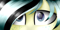 Size: 2560x1300 | Tagged: safe, artist:despotshy, oc, oc only, pony, eye, eyes, female, mare, solo