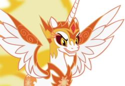 Size: 4022x2765 | Tagged: safe, artist:frownfactory, daybreaker, alicorn, pony, a royal problem, g4, female, high res, simple background, solo, transparent background, vector