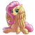 Size: 1024x1024 | Tagged: safe, artist:witchtaunter, fluttershy, pegasus, pony, g4, blushing, chest fluff, covering, cute, daaaaaaaaaaaw, female, floppy ears, frog (hoof), hnnng, mare, shy, shyabetes, simple background, sitting, smiling, solo, transparent background, underhoof