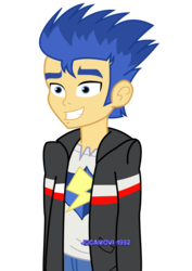 Size: 1600x2263 | Tagged: safe, artist:jucamovi1992, flash sentry, equestria girls, g4, expressions, forced smile, male, simple background, smiling, solo, transparent background, vector, watermark