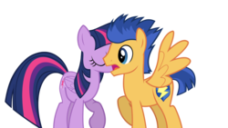 Size: 2560x1440 | Tagged: safe, artist:sapphireartemis, flash sentry, twilight sparkle, alicorn, pegasus, pony, g4, duo, female, kissing, male, mare, ship:flashlight, shipping, simple background, stallion, straight, transparent background, vector