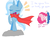 Size: 1300x1000 | Tagged: safe, artist:scootalightheartoc, pinkie pie, trixie, earth pony, pony, unicorn, g4, clothes, crossover, duo, eyes closed, female, mare, papyrus (undertale), sans (undertale), sans pie, scarf, simple background, the great and powerful papyrus, undertale, white background