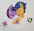 Size: 900x836 | Tagged: safe, artist:spectrumcandyy, flash sentry, twilight sparkle, alicorn, pegasus, pony, g4, couple, female, male, ship:flashlight, shipping, straight