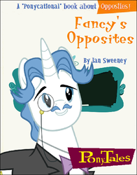 Size: 448x572 | Tagged: safe, artist:ian sweeney, edit, fancypants, pony, unicorn, g4, book, looking up, male, parody, solo, stallion, veggietales