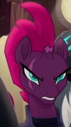 Size: 298x533 | Tagged: safe, screencap, tempest shadow, pony, unicorn, g4, my little pony: the movie, broken horn, cropped, eye scar, horn, scar, solo focus
