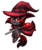 Size: 2247x2663 | Tagged: safe, artist:pridark, oc, oc only, pony, cape, chibi, clothes, commission, cute, hat, high res, looking at you, open mouth, scepter, simple background, smiling, solo, transparent background