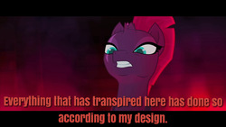 Size: 800x450 | Tagged: safe, edit, edited screencap, screencap, tempest shadow, pony, g4, my little pony: the movie, broken horn, darth sidious, emperor palpatine, female, horn, solo, star wars