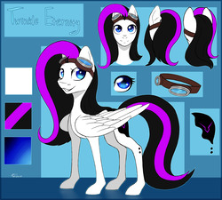Size: 4000x3600 | Tagged: safe, artist:shkura2011, oc, oc only, oc:twinkle eternity, pegasus, pony, female, goggles, high res, mare, reference sheet, solo