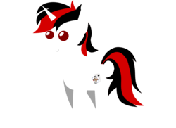 Size: 3108x2264 | Tagged: safe, artist:aborrozakale, oc, oc only, oc:blackjack, pony, unicorn, fallout equestria, female, high res, mare, pointy ponies, simple background, solo, transparent background