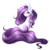 Size: 2572x2548 | Tagged: safe, artist:scarlet-spectrum, oc, oc only, oc:magical brownie, pony, unicorn, art trade, ear piercing, female, high res, mare, one eye closed, piercing, simple background, sitting, smiling, solo, transparent background, wink