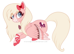 Size: 981x717 | Tagged: safe, artist:frostedpuffs, oc, oc only, oc:divinia, pegasus, pony, colored wings, female, mare, multicolored wings, prone, simple background, solo, transparent background