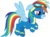 Size: 1907x1420 | Tagged: safe, artist:frownfactory, rainbow dash, pegasus, pony, g4, parental glideance, .svg available, clothes, female, goggles, simple background, solo, svg, transparent background, uniform, vector, wonderbolts uniform