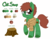 Size: 1024x790 | Tagged: safe, artist:tambelon, oc, oc only, oc:oak stump, pony, clothes, female, glasses, mare, reference sheet, shirt, simple background, solo, tomboy, watermark