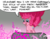 Size: 1080x840 | Tagged: safe, artist:hoofclid, pinkie pie, earth pony, pony, g4, cute, evil laugh, faic, female, fluffy, happy, nightmare pinkie, nightmarified, pure unfiltered evil, smiling, solo, static electricity, tesla coil, xk-class end-of-the-world scenario