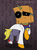 Size: 1326x1784 | Tagged: safe, artist:foxbeast, pony, unicorn, crossover, dr. flug, paper bag, ponified, raised hoof, solo, villainous