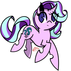 Size: 1280x1280 | Tagged: safe, artist:therederror, starlight glimmer, pony, unicorn, g4, female, simple background, solo, transparent background