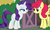 Size: 842x504 | Tagged: safe, screencap, rarity, strawberry sunrise, pony, g4, honest apple, my little pony: friendship is magic, cropped