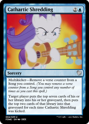 Size: 375x523 | Tagged: safe, rarity, pony, g4, honest apple, card, guitar, guitarity, magic the gathering, musical instrument, trading card, trading card edit