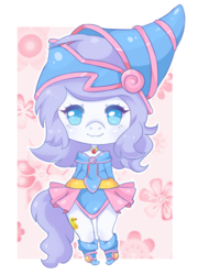 Size: 516x715 | Tagged: artist needed, safe, oc, oc only, oc:lucky duck, pony, adorable face, adorasexy, cute, dark magician girl, female, sexy, solo, yu-gi-oh!