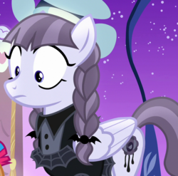 Size: 728x718 | Tagged: safe, screencap, inky rose, pegasus, pony, g4, honest apple, cropped, cutie mark, female, mare, solo, wings