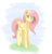Size: 1067x1101 | Tagged: safe, artist:kidanagai, fluttershy, pony, g4, female, folded wings, looking at you, solo, standing