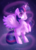 Size: 1024x1434 | Tagged: safe, artist:drawntildawn, twilight sparkle, alicorn, pony, g4, cute, female, magic, mare, solo, space, stars, twiabetes, twilight sparkle (alicorn), watermark