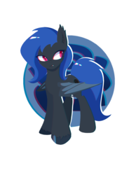 Size: 1400x1900 | Tagged: safe, artist:l8lhh8086, oc, oc only, oc:brose, bat pony, pony, female, mare, simple background, solo, transparent background