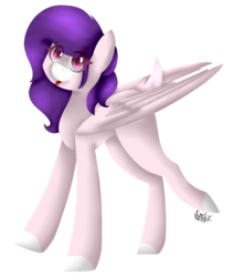 Size: 797x939 | Tagged: safe, artist:kawurin, oc, oc only, pegasus, pony, female, mare, simple background, solo, tongue out, transparent background