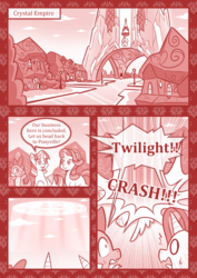 Size: 800x1131 | Tagged: safe, artist:vavacung, spike, starlight glimmer, twilight sparkle, alicorn, dragon, pony, unicorn, comic:crossover story, comic:crossover story 2, g4, comic, female, male, teleportation, this will end in tears and/or death, twilight sparkle (alicorn)