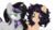 Size: 1436x802 | Tagged: safe, artist:waterz-colrxz, oc, oc only, oc:sapiira, earth pony, pony, unicorn, female, heterochromia, mare, simple background, transparent background