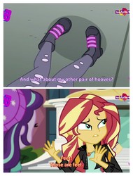 Size: 3106x4096 | Tagged: safe, starlight glimmer, sunset shimmer, equestria girls, equestria girls specials, g4, my little pony equestria girls: mirror magic, high res